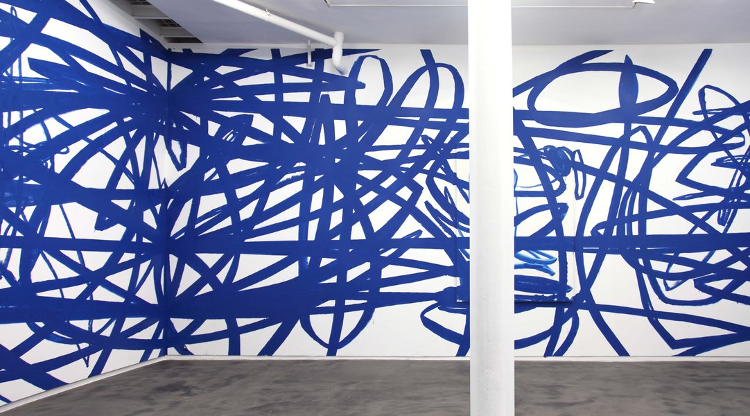 ohne Titel, Acryl, Galería Heinrich Ehrhardt, Madrid, 2015