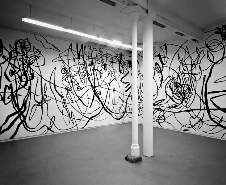 untitled, acrylic, Galería Heinrich Ehrhardt, Madrid 2002