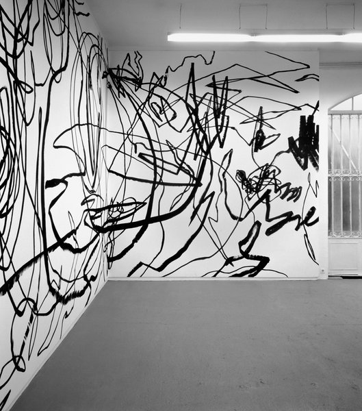 ohne Titel, Acryl, Galería Heinrich Ehrhardt, Madrid 2002