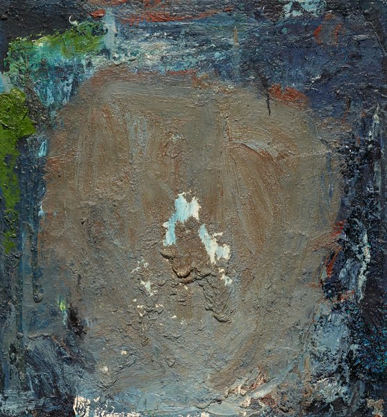 ohne Titel, 1983, Öl auf Leinwand, 70 x 65 cm