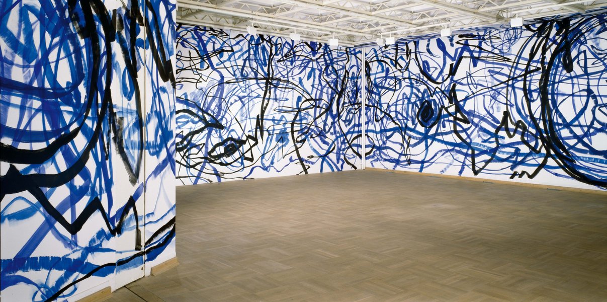 ohne Titel, Acryl, Bunkier Sztuki, Contemporary Art Gallery Krakau, 2006