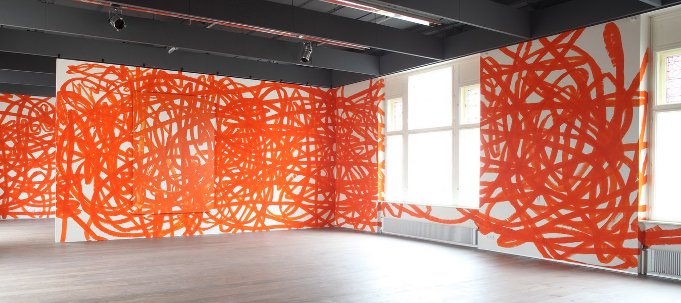 untitled, acrylic, Medienkulturhaus – Galerie der Stadt Wels, Wels 2013