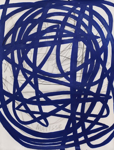 ohne Titel, 2015, Mischtechnik auf Papier, 200 x 150 cm