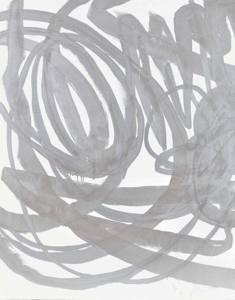 ohne Titel, 2015, Lack auf Karton, 178 x 139 cm