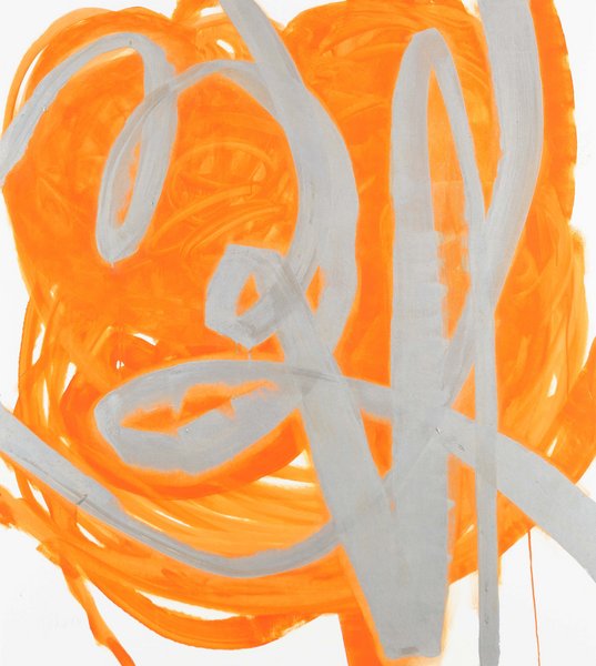 ohne Titel, 2016, Acryl, Lack auf Karton, 142,1 x 125,5 cm