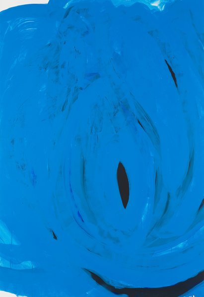 ohne Titel, 2012, Acryl auf Aluminium, 218 x 149 cm
