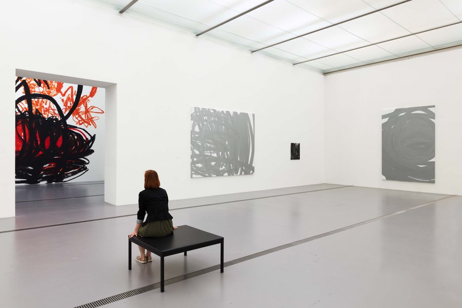 Retroprospektiv, Ausstellungsansicht, LENTOS Kunstmuseum Linz, Linz 2019