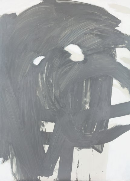 ohne Titel, 2020, Acryl auf Aluminium, 150 x 107,7 cm