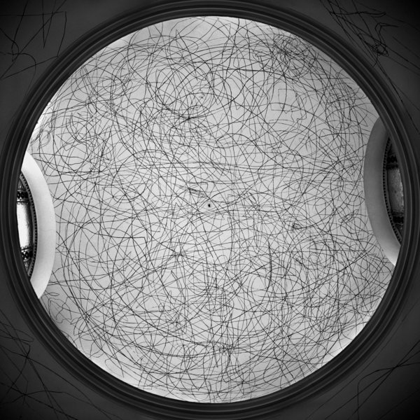 Dome, 1997, charcoal, 9th Triennale India, National Gallery of Modern Art, New Delhi